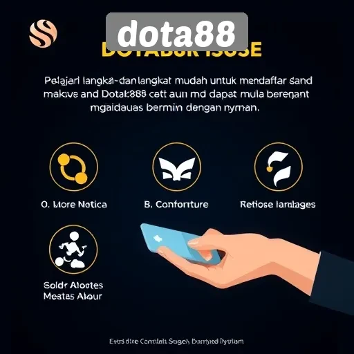 Cara Daftar dan Verifikasi Akun di Dota88